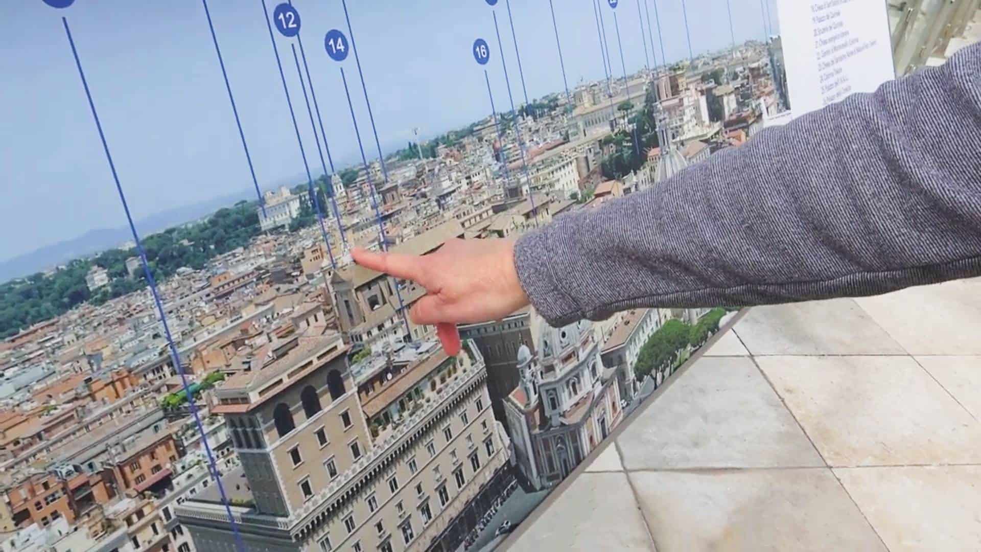 Rooftop Orientation Panel at Victor Emmanuel II National Monument in Rome
