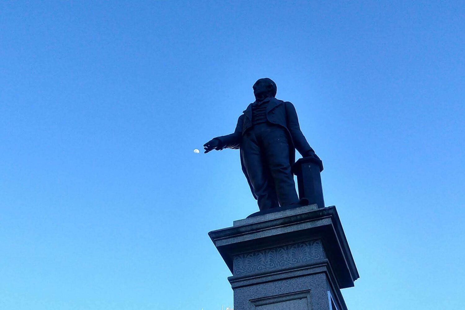 Ben Franklin at Lafayette Square in New Orleans Louisiana - JUG Team