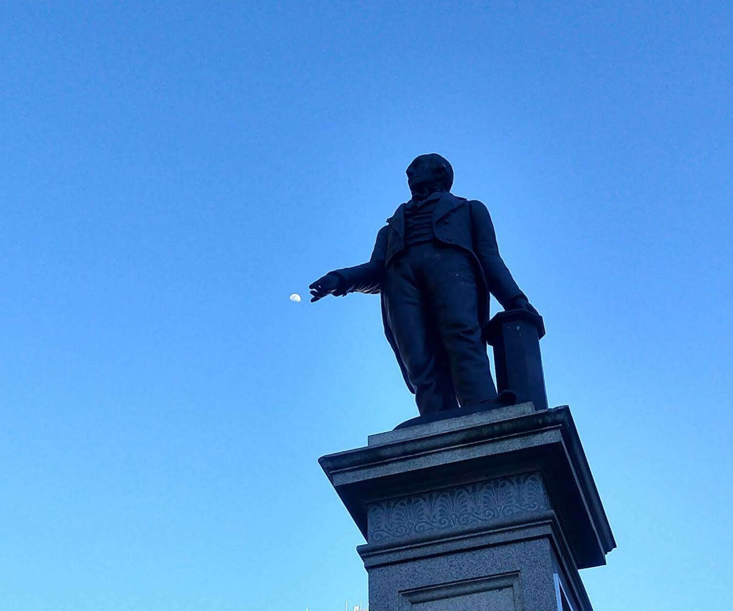 Ben Franklin at Lafayette Square in New Orleans Louisiana - JUG Team