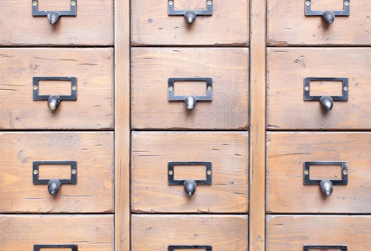 Drawers for Capturing Ideas for Innovation Culture Blog Post