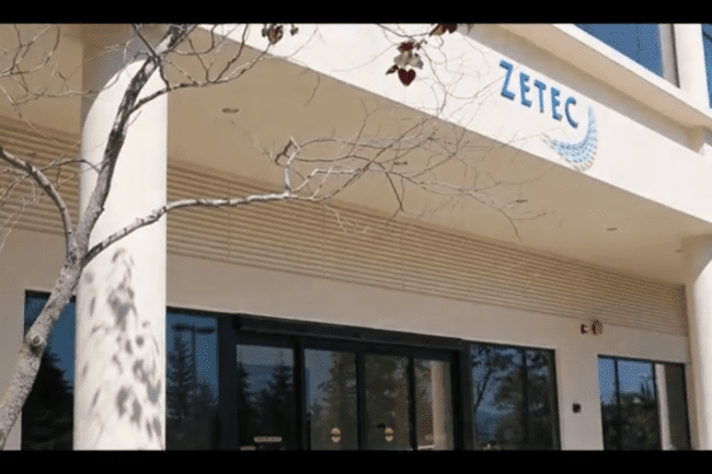 Zetec Logo Extended to Building was Product of JUG Team Brand Strategy and Delivery Process