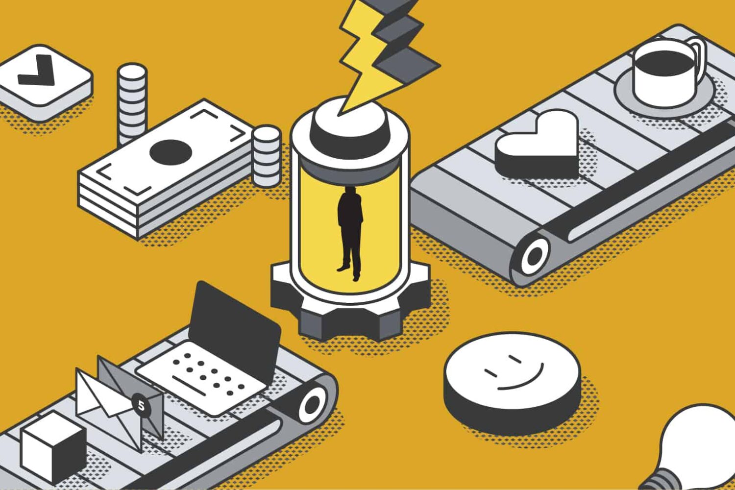 Illustration of making the customer come alive - the feature image for blog post about customer strategy tactics