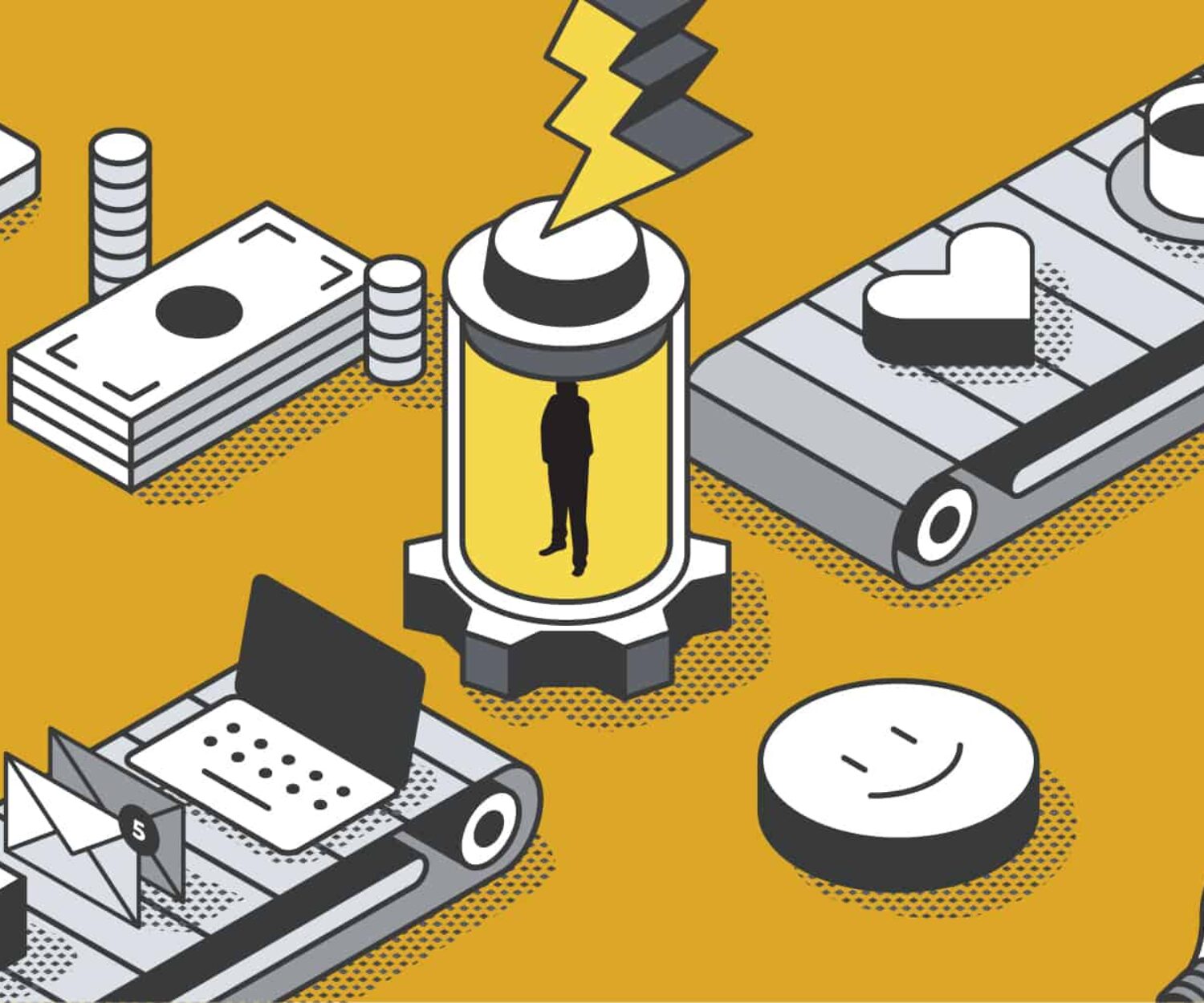 Illustration of making the customer come alive - the feature image for blog post about customer strategy tactics