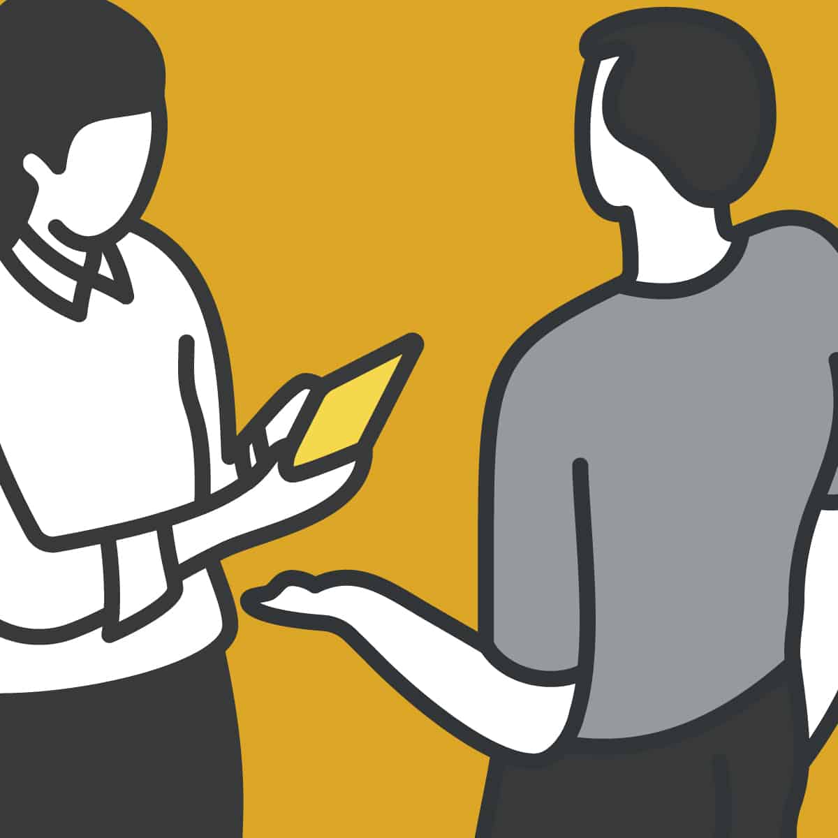 illustration of collecting voice of the customer as part of customer strategy tactics